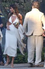 MORGAN BROWN and Gerard Butler Arrives at Tobey Maguire