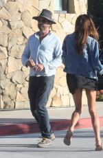 MORGAN BROWN and Gerard Butler Dances to Vintage Grocers Parking Lot Music in Malibu 07/01/2022