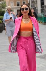 MYLEENE KLASS Arrives at Smooth Radio in London 07/01/2022