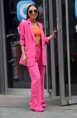 MYLEENE KLASS Arrives at Smooth Radio in London 07/01/2022