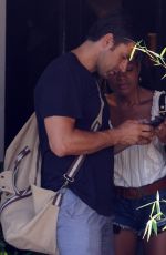 NAOMIE HARRIS Out and About in in Florence 06/18/2022