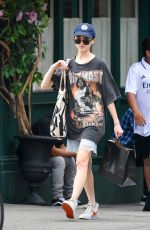 NATALIA DYER Out and About in New York 07/08/2022