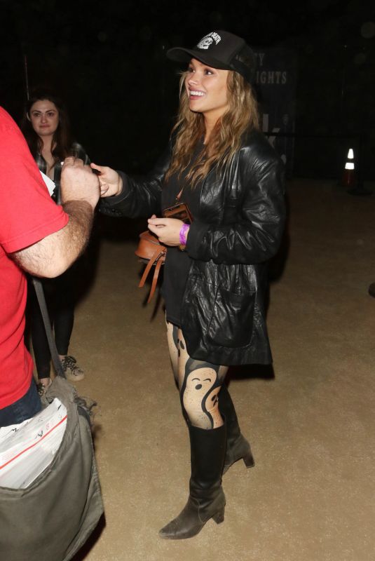 NATALIE ALYN LIND at Valley Fright Nights VIP Night in Woodland Hills 07/24/2022