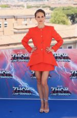 NATALIE PORTMAN at Thor: Love and Thunder Photocall in Rome 07/07/2022