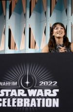 NATASHA LIU BORDIZZO at The Mandalorian Celebration in Anaheim 05/28/2022