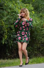 NATASHA LYONNE on the Set of Poker Face in Hudson Valley in New York 07/28/2022