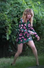 NATASHA LYONNE on the Set of Poker Face in Hudson Valley in New York 07/28/2022