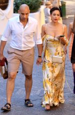 NATHALIE EMMANUEL Out in Capri 07/29/2022