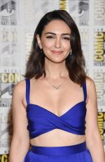 NAZANIN BONIADI at The Lord of the Rings: The Rings of Power Press Line at Comic-con in San Diego 07/22/2022
