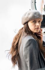 NELL TIGER FREE on the Set of Servant, Season 4 in Philadelphia 07/19/2022