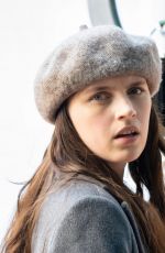 NELL TIGER FREE on the Set of Servant, Season 4 in Philadelphia 07/19/2022