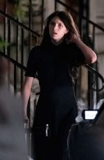 NELL TIGER FREE on the Set of Servant, Season 4 in Philadelphia 07/22/2022
