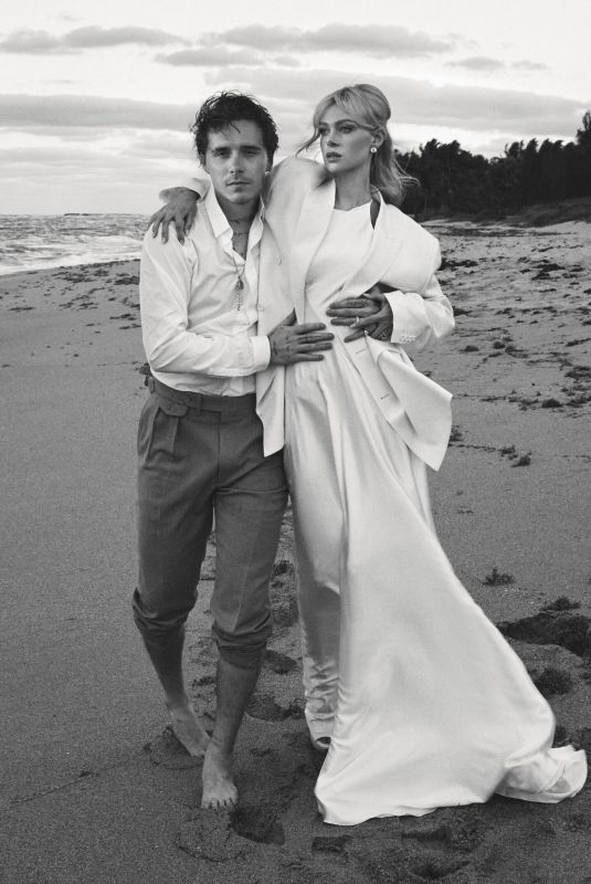 NICOLA PELTZ and Brooklyn Beckham in Vogue Magazine, Australia July 2022