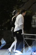 NICOLA PELTZ and Brooklyn Beckham Night Out in St Tropez 07/14/2022