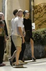 NICOLA PELTZ and Brooklyn Beckham Night Out in St Tropez 07/14/2022