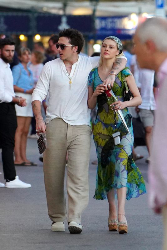 NICOLA PELTZ and Brooklyn Beckham on Holidays in St.Tropez 06/29/2022