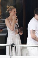NICOLA PELTZ and Brooklyn Beckham Out on Holiday in Portofino 07/04/2022
