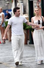 NICOLA PELTZ and Brooklyn Beckham Out on Holiday in Portofino 07/04/2022