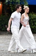 NICOLA PELTZ and Brooklyn Beckham Out on Holiday in Portofino 07/04/2022