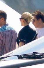 NICOLA PELTZ and Brooklyn Beckham Visiting James Packer