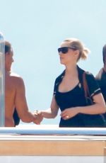 NICOLA PELTZ and Brooklyn Beckham Visiting James Packer