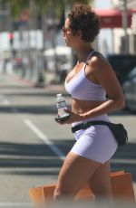 NICOLE MURPHY Shopping at Louis Vuitton on Rodeo Dr in Beverly Hills 07/20/2022