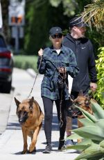 NICOLE RICHIE and Joel Madden Out with Their Dogs in Santa Barbara 07/02/2022