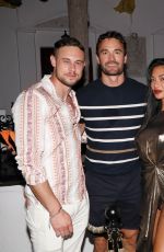 NICOLE SCHERZINGER and Thom Evans Celebrates Nicole