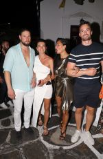 NICOLE SCHERZINGER and Thom Evans Celebrates Nicole