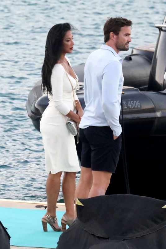 NICOLE SCHERZINGER on Her 44th Birthday Celebrations with Thom Evans and Friends in Mykonos 07/04/2022