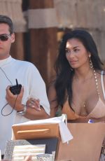 NICOLE SCHERZINGER Out at Principote Beach in Mykonos 07/02/2022