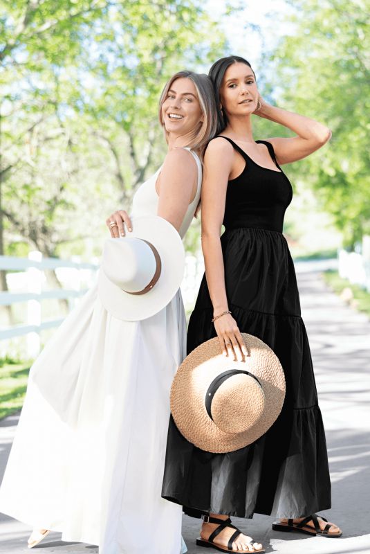 NINA DOBREV and JULIANNE HOUGH for Hy-vee Seasons Magazine, July 2022
