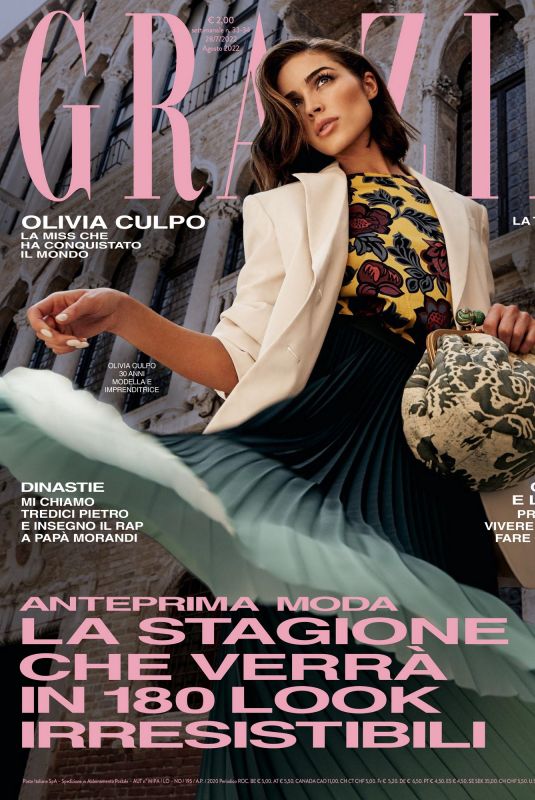 OLIVIA CULPO in Grazia Magazine, Italy July 2022