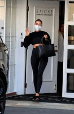 OLIVIA CULPO Leaves Epione Skin Care Clinic in Beverly Hills 07/21/2022