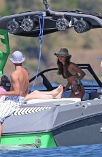 OLIVIA JADE and ISABELLA ROSE GIANNULLI at a Boat in Coeur d