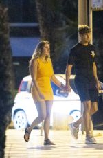 OLIVIA NAYLOR and John Stones Night Out in Ibiza 07/03/2022