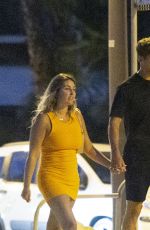 OLIVIA NAYLOR and John Stones Night Out in Ibiza 07/03/2022