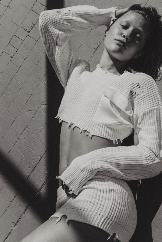 OLIVIA PONTON - Black and Wite Photoshoot, July 2022