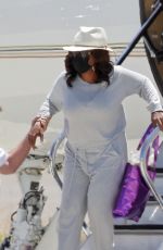 OPRAH WINFREY Arrives Back in Santa Barbara07/17/2022