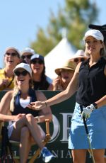 PAIGE SPIRANAC at American Century Championship at Edgewood Tahoe Golf Course in Stateline 07/08/2022
