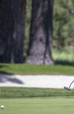 PAIGE SPIRANAC at American Century Championship at Edgewood Tahoe Golf Course in Stateline 07/08/2022