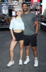 PARIS BERELC at Fitness in Times Square with Phantom Fitness in New York 07/21/2022