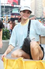 PARIS BERELC at Fitness in Times Square with Phantom Fitness in New York 07/21/2022