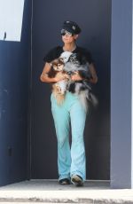 PARIS HILTON Out with her Dogs in Malibu 07/17/2022
