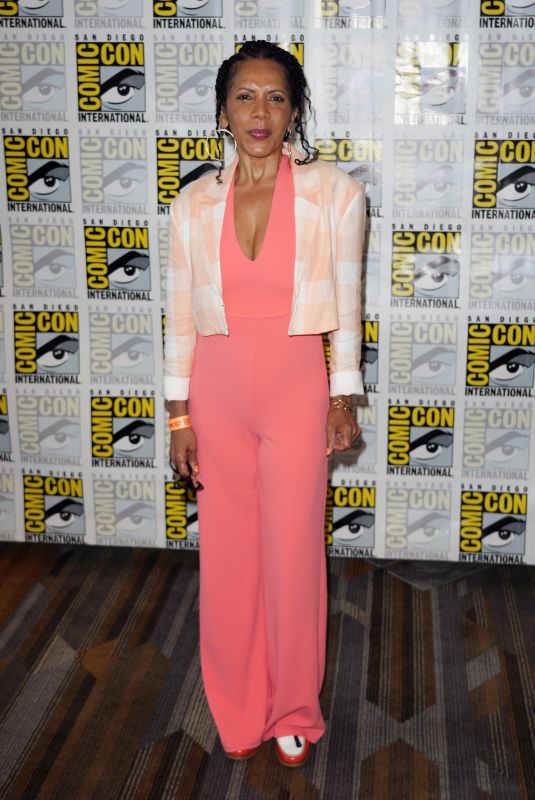 PENNY JOHNSON JERALD at The Orville Panel at Comic-Con in San Diego 07/23/2022