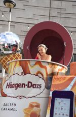 PIXIE LOTT at Launch of the Haagen-dazs Ice Cream Van in London 07/15/2022
