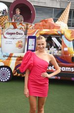 PIXIE LOTT at Launch of the Haagen-dazs Ice Cream Van in London 07/15/2022