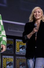 POM KLEMENTIEFF at Marvel Cinematic Universe Panel at Comic-con in San Diego 07/23/2022