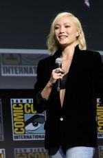 POM KLEMENTIEFF at Marvel Cinematic Universe Panel at Comic-con in San Diego 07/23/2022
