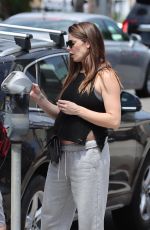 Pregnant ASHLEY GREENE and Paul Khoury Out for Lunch in Studio City 07/28/2022